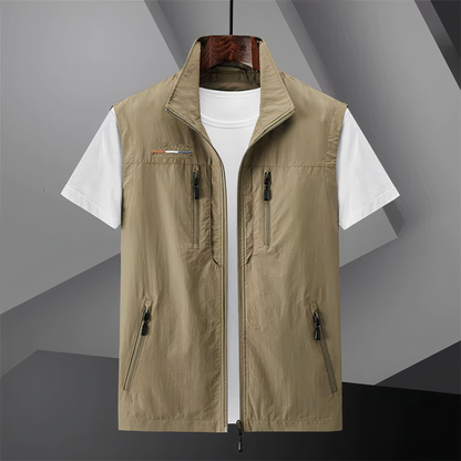 Waterproof Tactical Vest with Multiple Pockets