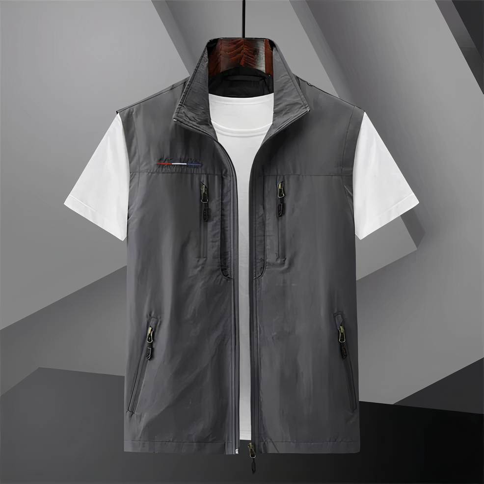 Waterproof Tactical Vest with Multiple Pockets