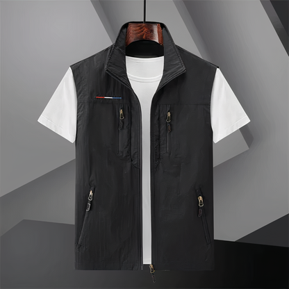Waterproof Tactical Vest with Multiple Pockets