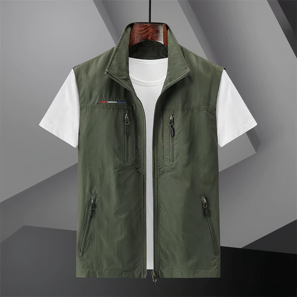 Waterproof Tactical Vest with Multiple Pockets - OutfitLondon