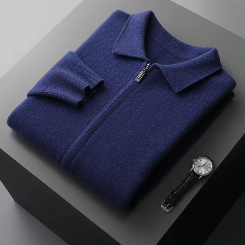 Casual Men's Zip Up Hoodie