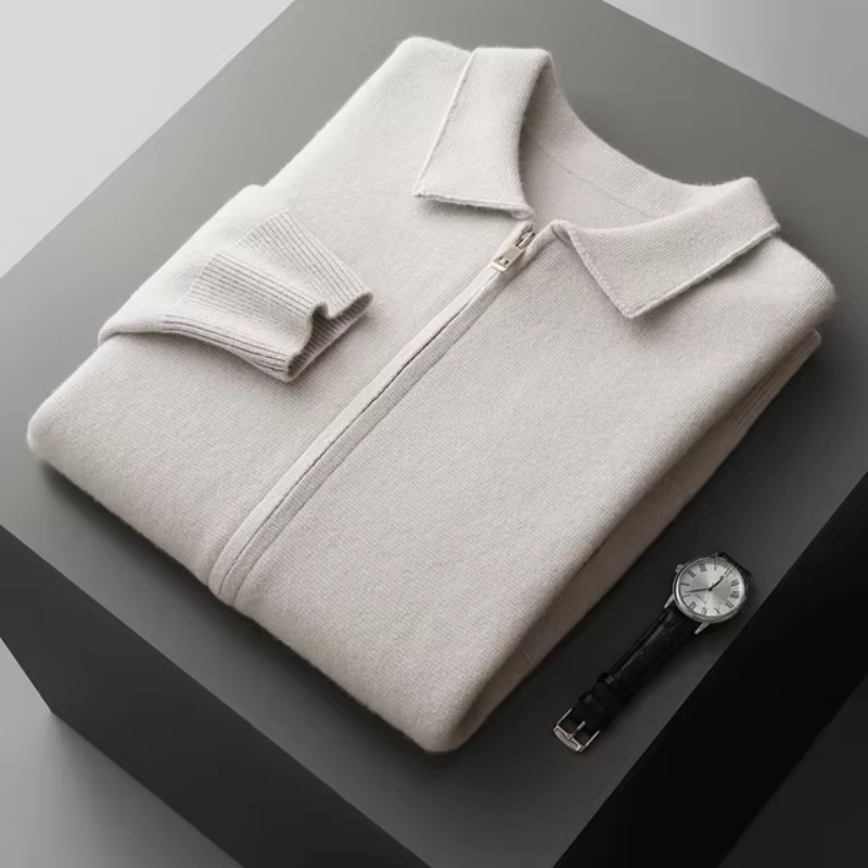 Casual Men's Zip Up Hoodie