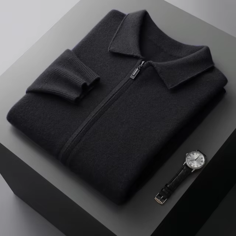 Casual Men's Zip Up Hoodie