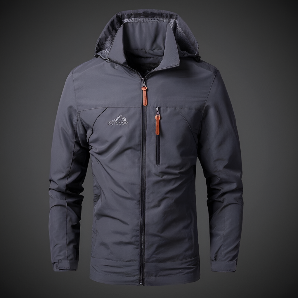 Breathable Men's Rain Windbreaker Coat