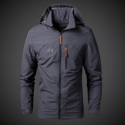Breathable Men's Rain Windbreaker Coat