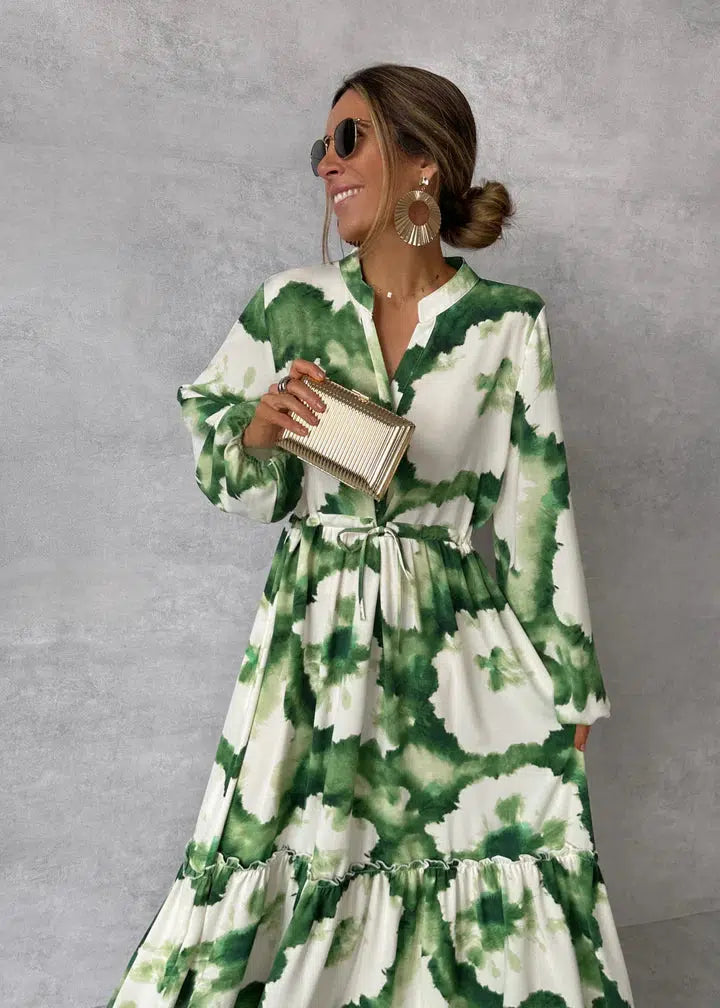 Elegant Formal Maxi Evening Dress - OutfitLondon