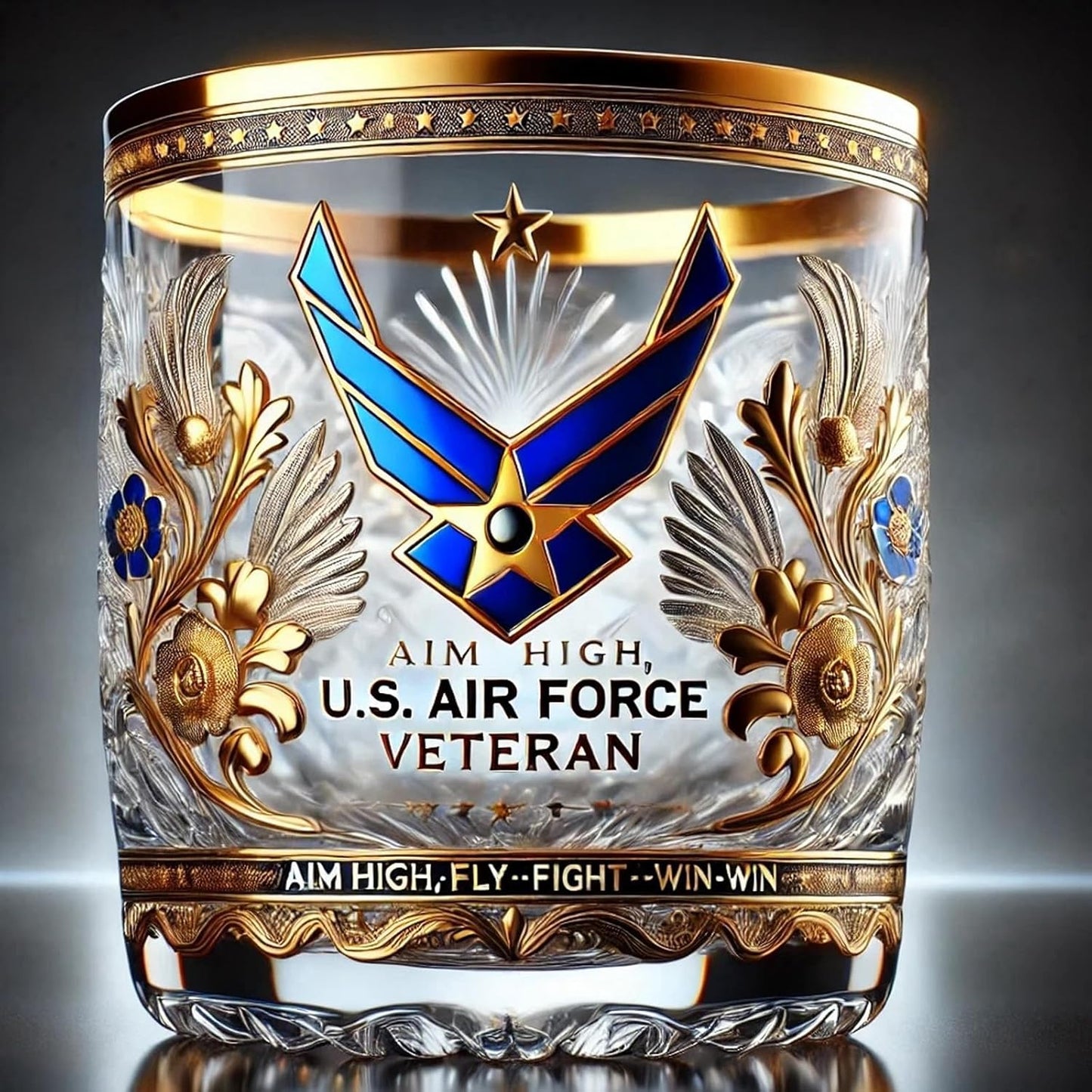 American Hero Memorial Beer Glass