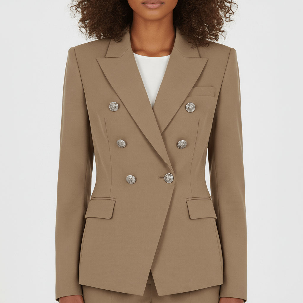 Classic 2 Piece Suit Blazer and Slim Fit Trousers