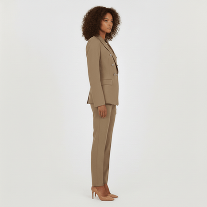 Classic 2 Piece Suit Blazer and Slim Fit Trousers