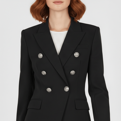 Classic 2 Piece Suit Blazer and Slim Fit Trousers
