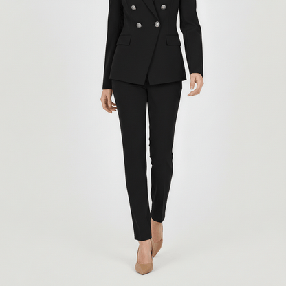 Classic 2 Piece Suit Blazer and Slim Fit Trousers