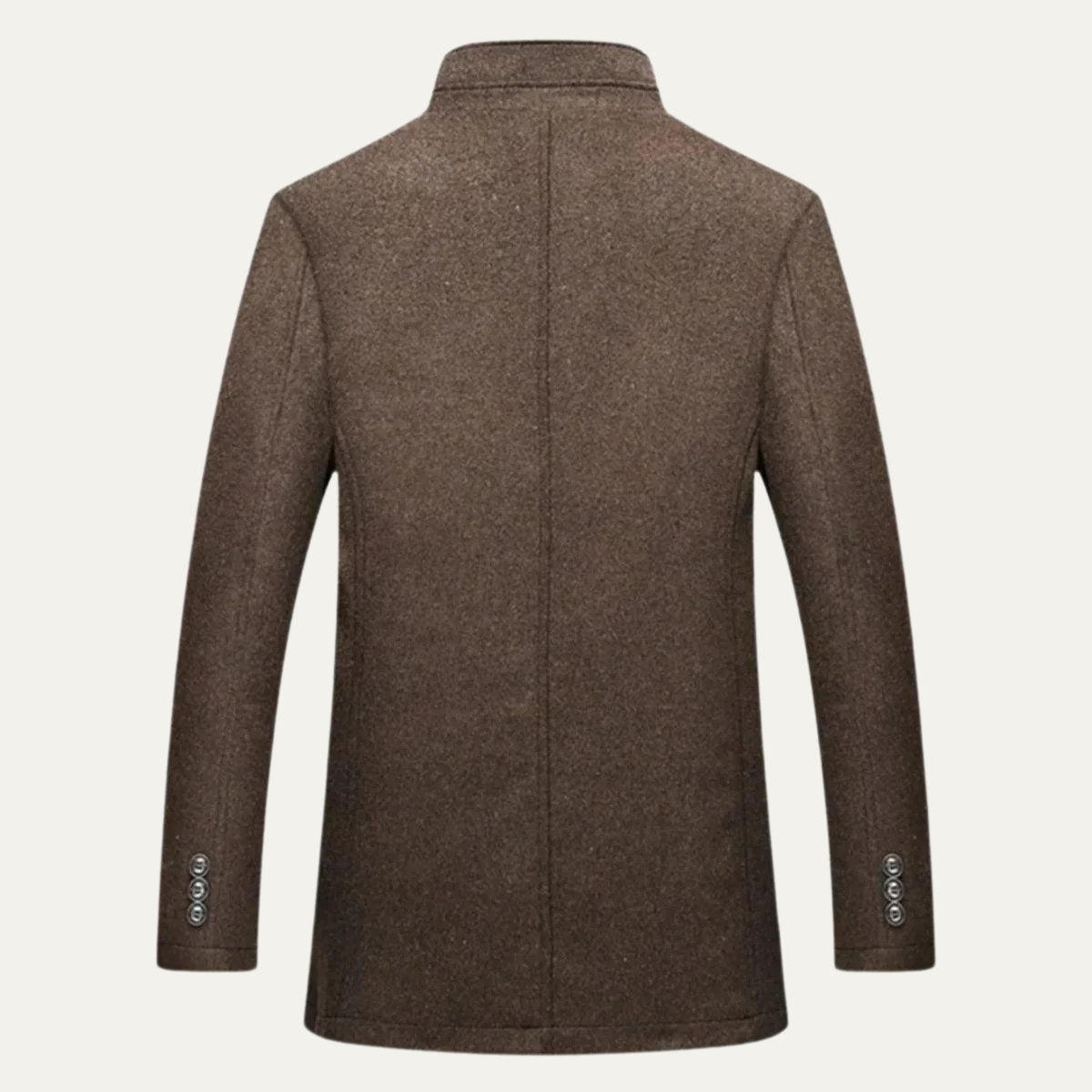 Warm Mens Classic Wool Winter Coat