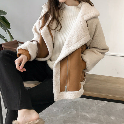 Warm Women's Faux Fur Winter Coat