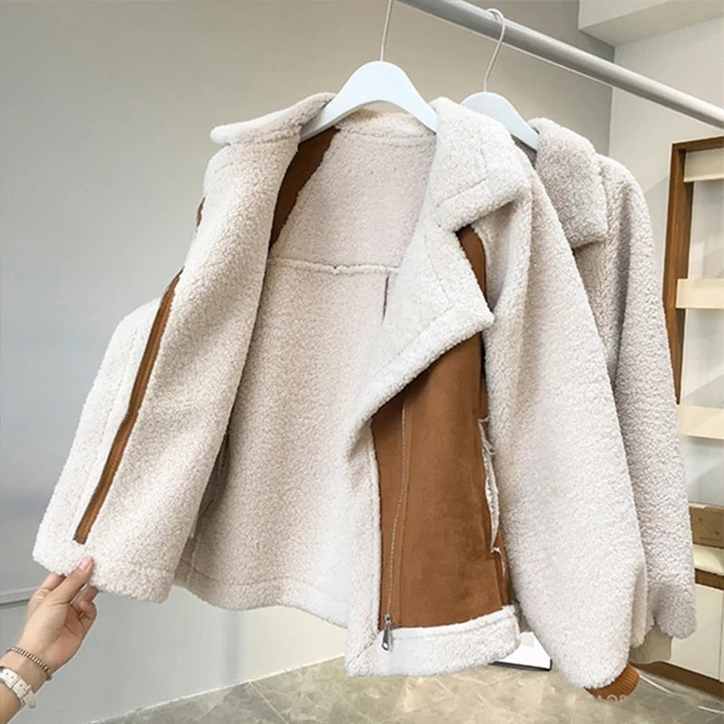 Warm Women's Faux Fur Winter Coat