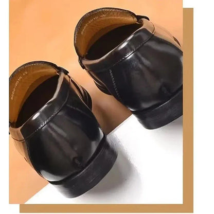 Classic Fake Leather Slip On Shoes - Vegan Moccasins