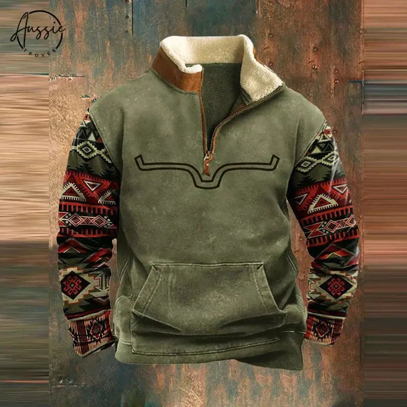 Men's Cozy Fleece Zip-Up Jacket