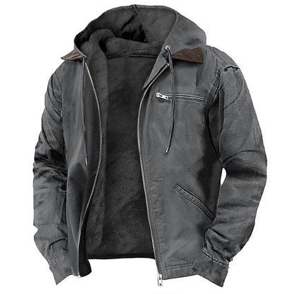 Retro Style Waterproof Mens Coat