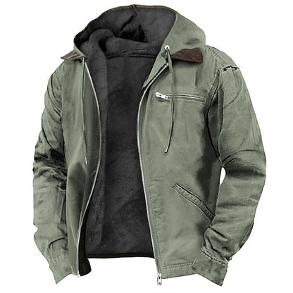 Retro Style Waterproof Mens Coat