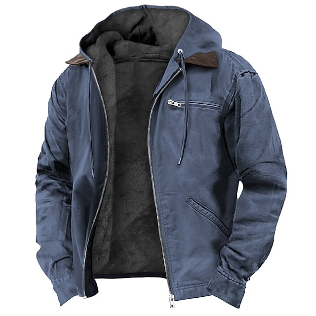 Retro Style Waterproof Mens Coat