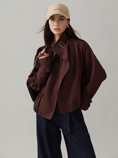 Classic Oversized Long Trench Coat