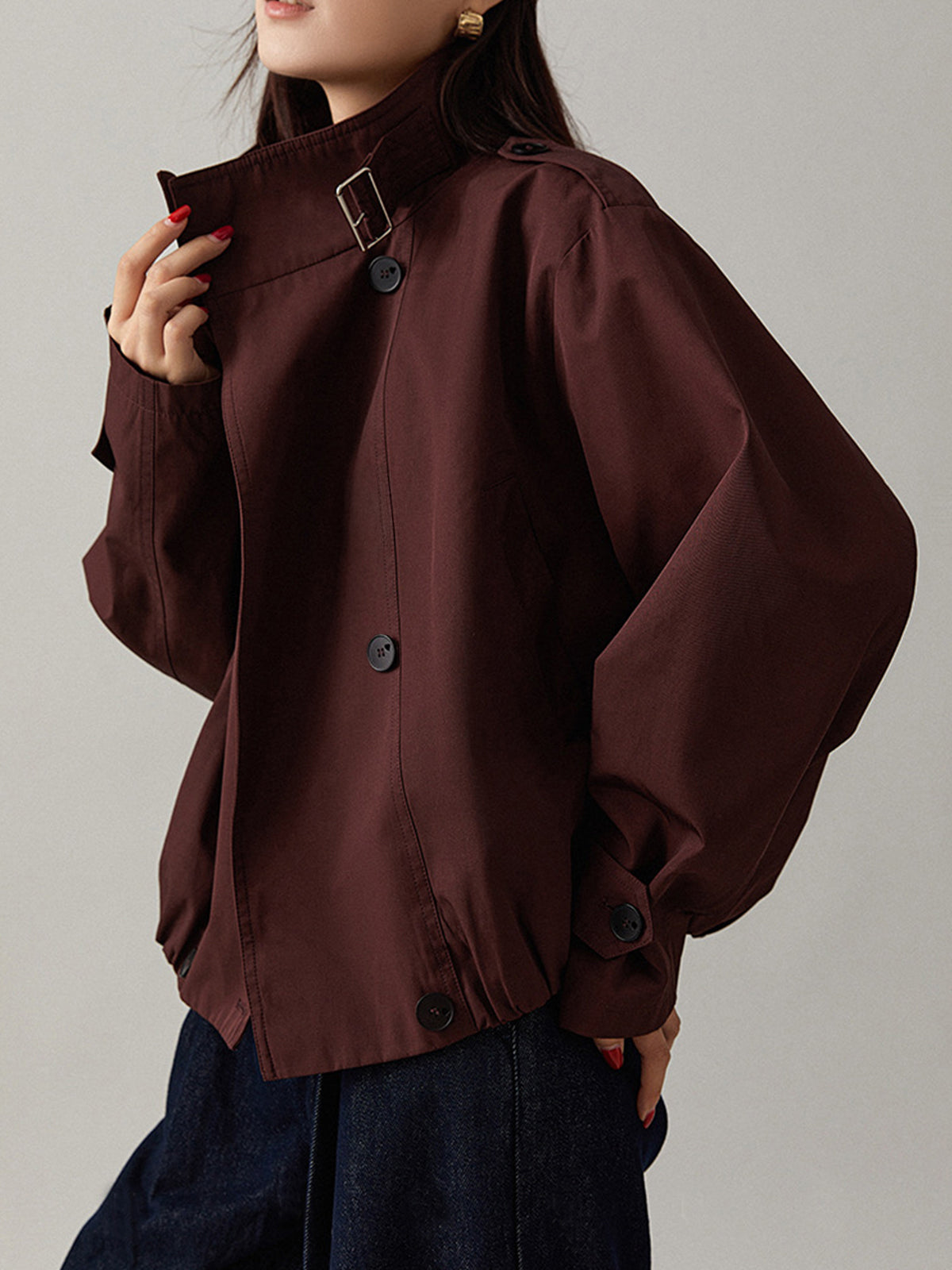 Classic Oversized Long Trench Coat