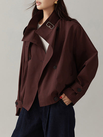 Classic Oversized Long Trench Coat