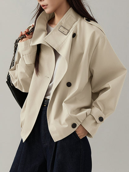 Classic Oversized Long Trench Coat