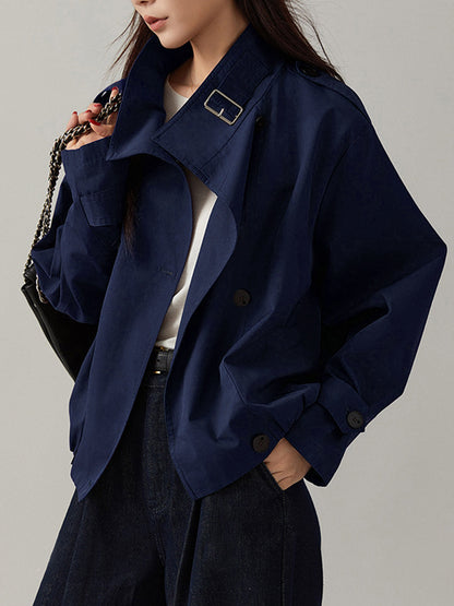 Classic Oversized Long Trench Coat