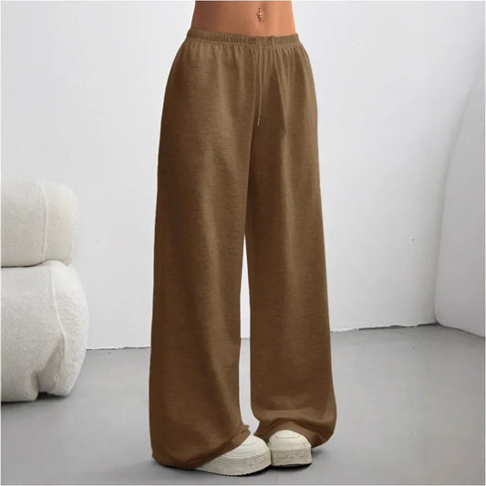 Women's Relaxed Fit Purple Jogger Pants - OutfitLondon