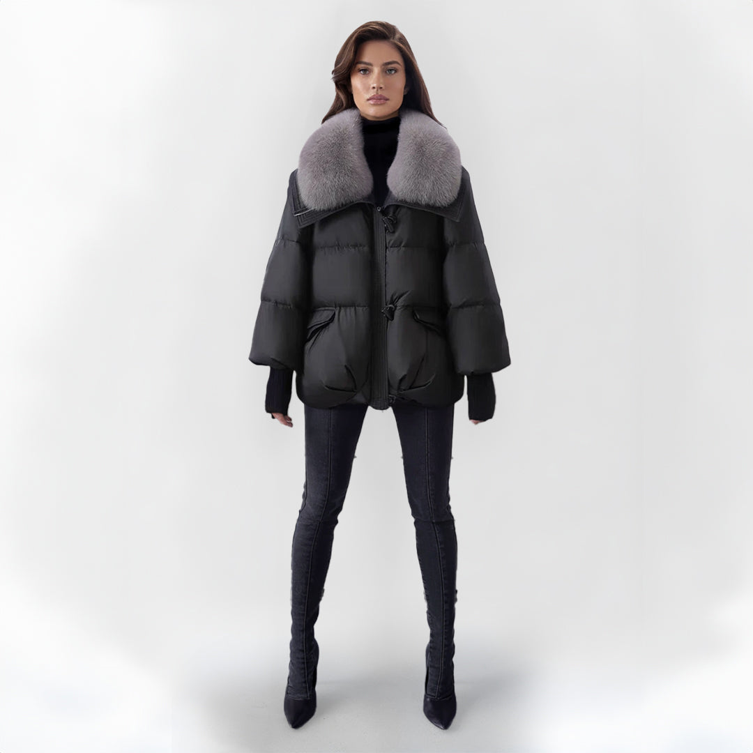 Pink Women's Down Jacket Winter