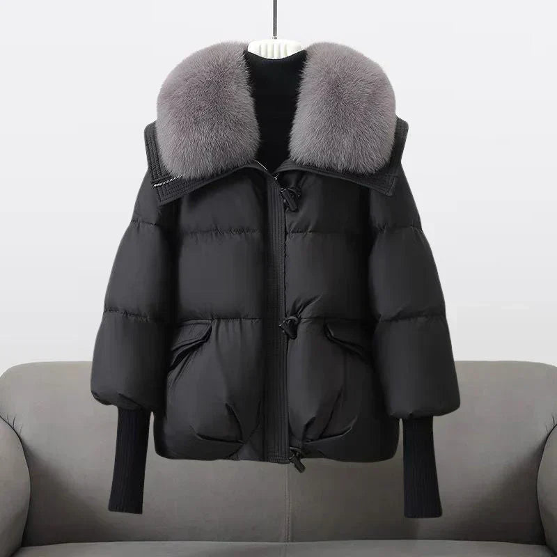 Pink Women's Down Jacket Winter