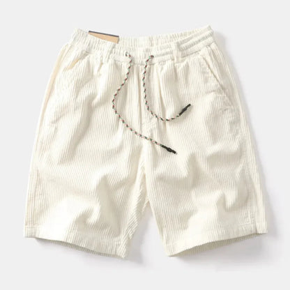 Comfortable Casual Corduroy Drawstring Shorts