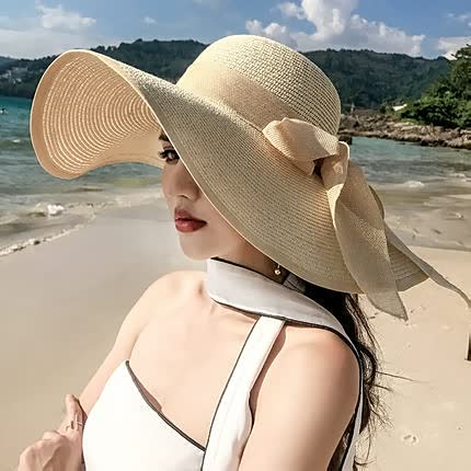 Women's Summer Sun Hat with Soft Flexible Brim - OutfitLondon