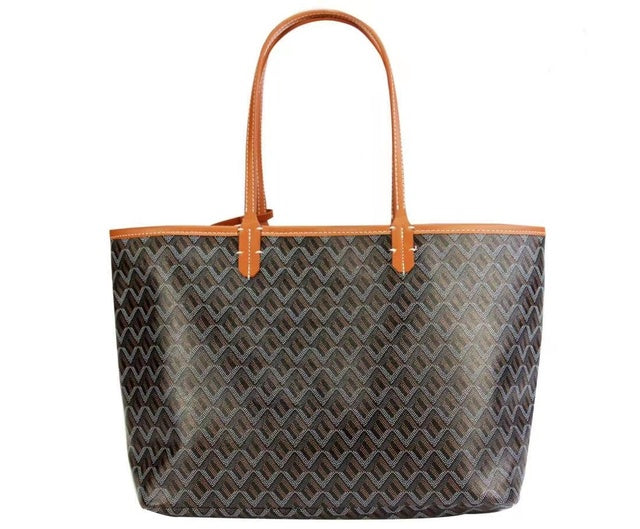 Classic Chic Leather Tote Bag - OutfitLondon