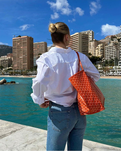 Classic Chic Leather Tote Bag