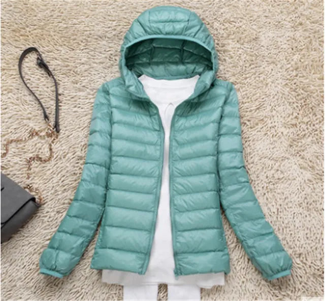 Insulated Water Resistant Ladies Down Coat
