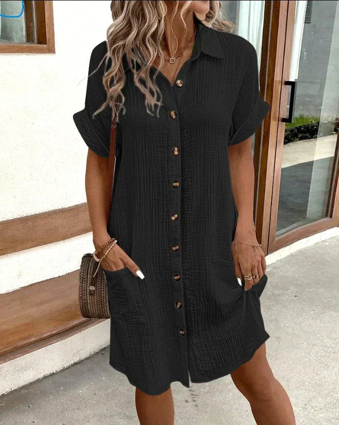 Women's Cotton Polo Dress