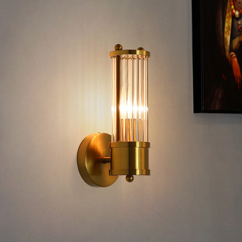 Sleek Silver Bathroom Sconce Lamp - OutfitLondon