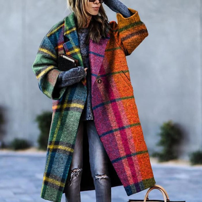 Cozy Women's Large Warm Fleece Coat - OutfitLondon