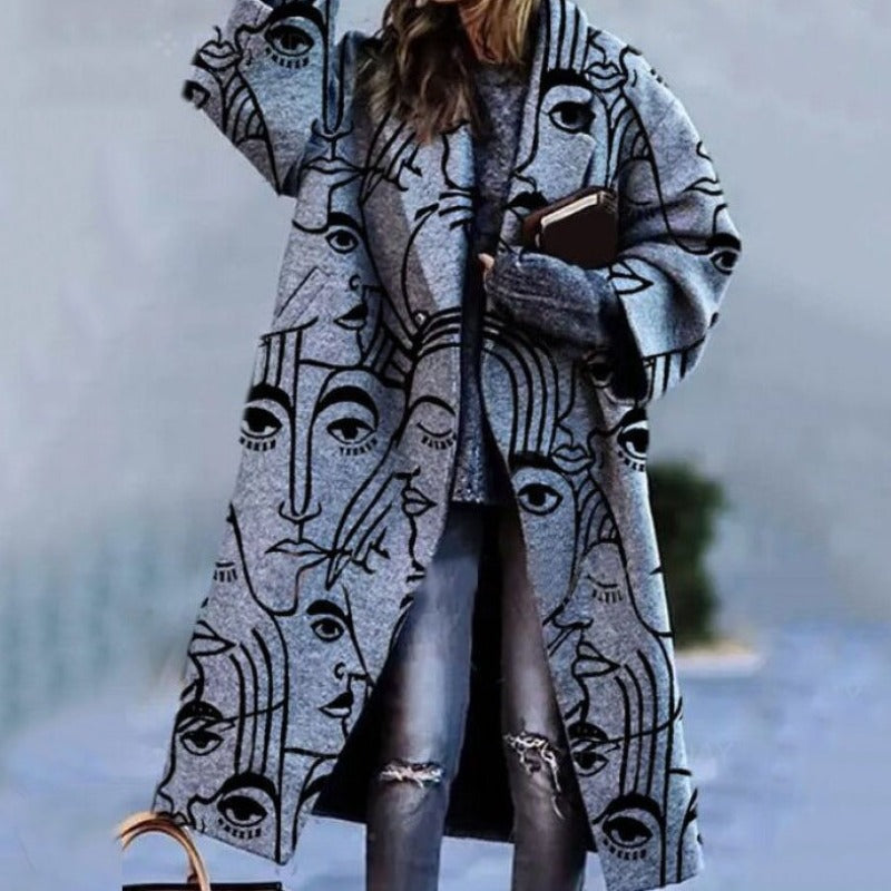 Cozy Women's Large Warm Fleece Coat