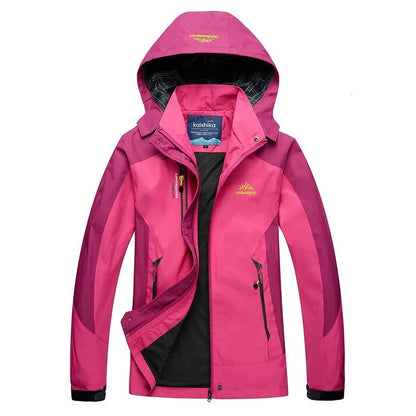 Warm Waterproof Women's Ski Jacket for Winter Sports - OutfitLondon