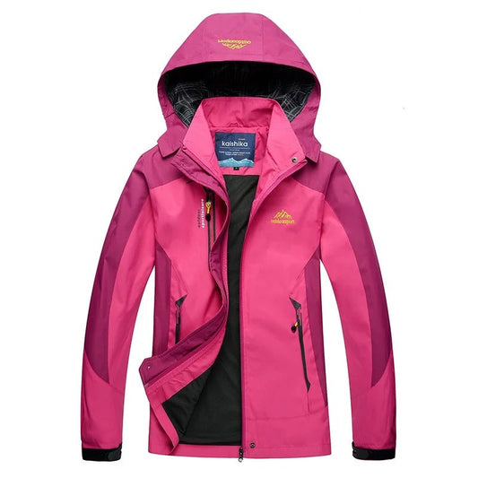 Warm Waterproof Women's Ski Jacket for Winter Sports - OutfitLondon