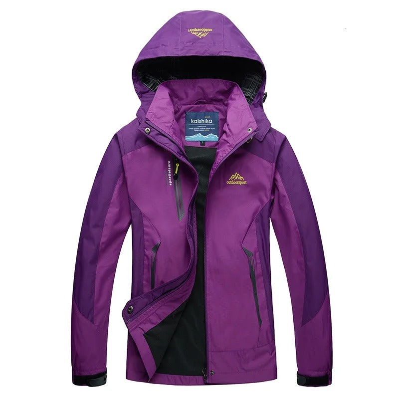 Warm Waterproof Women's Ski Jacket for Winter Sports