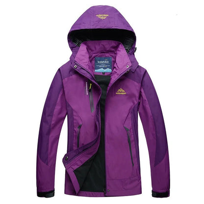 Warm Waterproof Women's Ski Jacket for Winter Sports