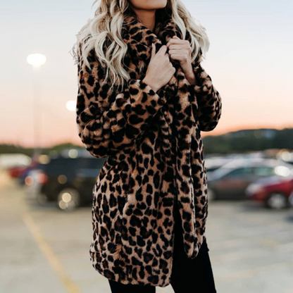Soft Women's Faux Fur Warm Winter Coat