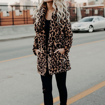 Soft Women's Faux Fur Warm Winter Coat