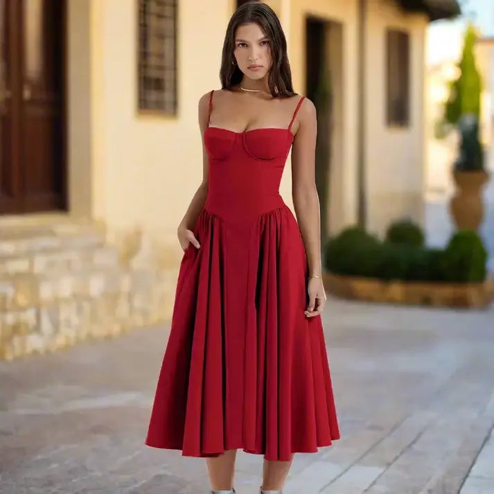 Slimming Women's Sundress for Summer - OutfitLondon