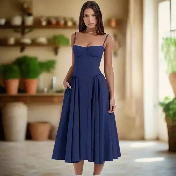 Slimming Women's Sundress for Summer