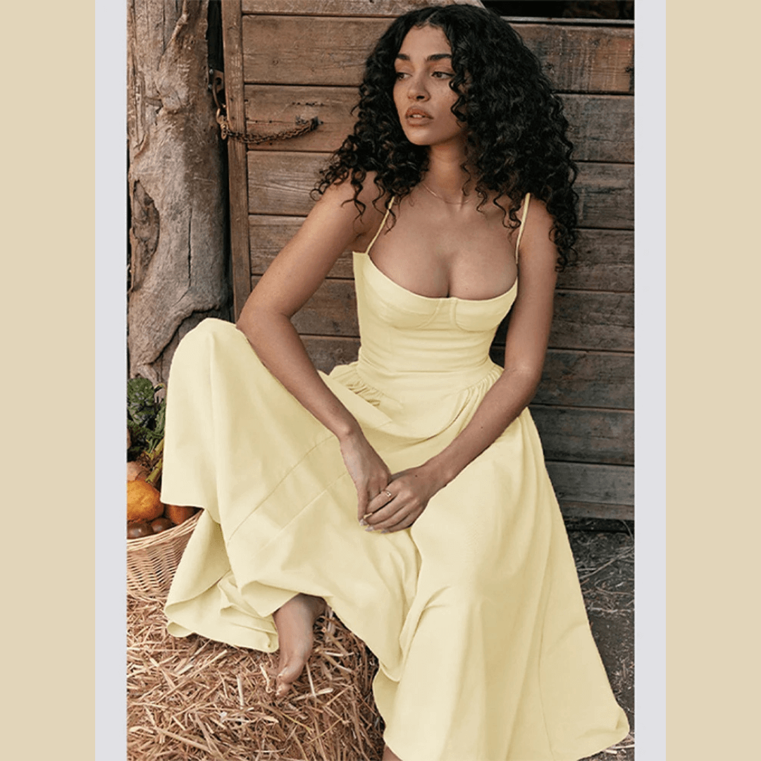 Slimming Women's Sundress for Summer
