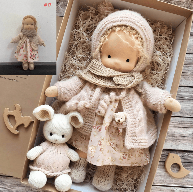 Soft Cuddly Doll – Sweet Playmate for Children - OutfitLondon
